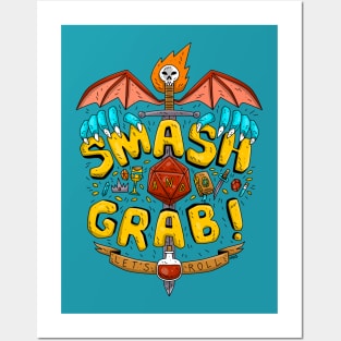 Let's Roll - Smash & Grab Posters and Art